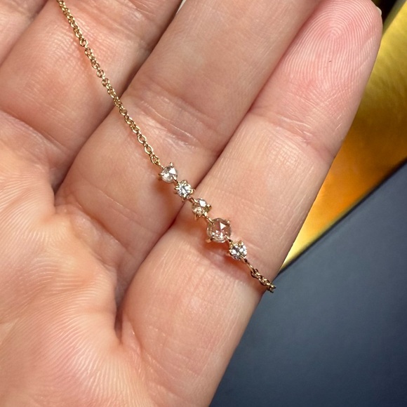 Catbird “Snow Queen” Yellow 14K Diamond Bracelet - Picture 9 of 9